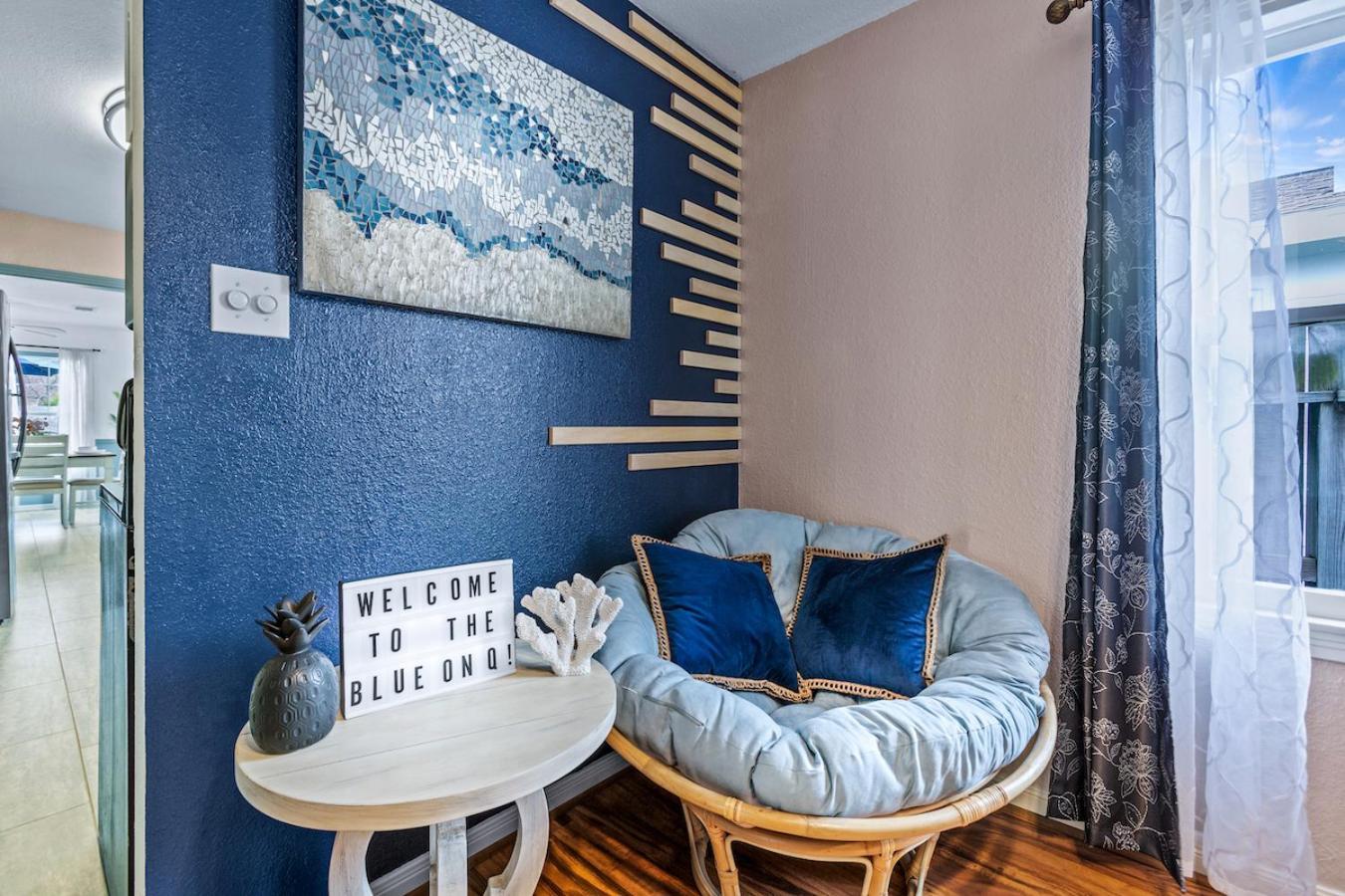 The Blue Oasis With Handicap Ramp Access Dog Friendly & Cowboy Pool Galveston Exterior foto